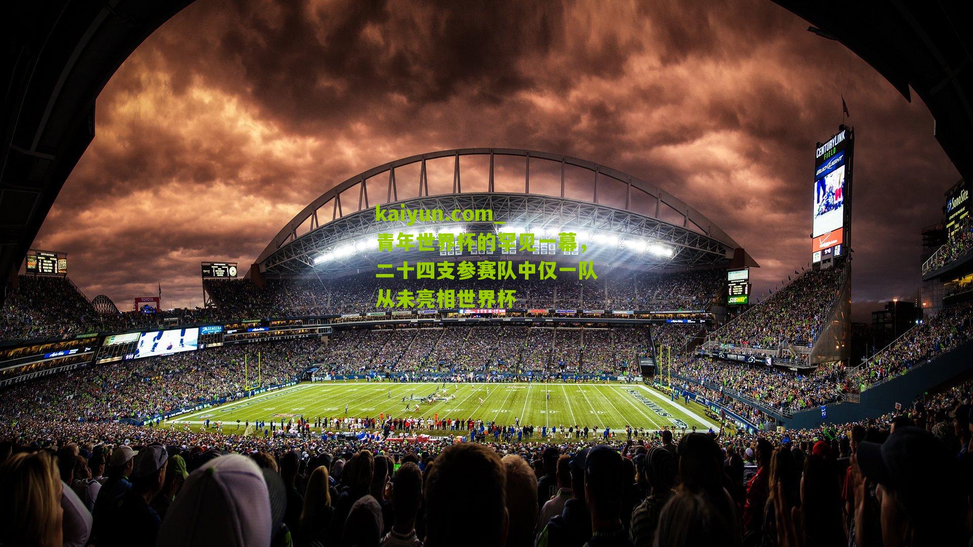 青年世界杯的罕见一幕，二十四支参赛队中仅一队从未亮相世界杯